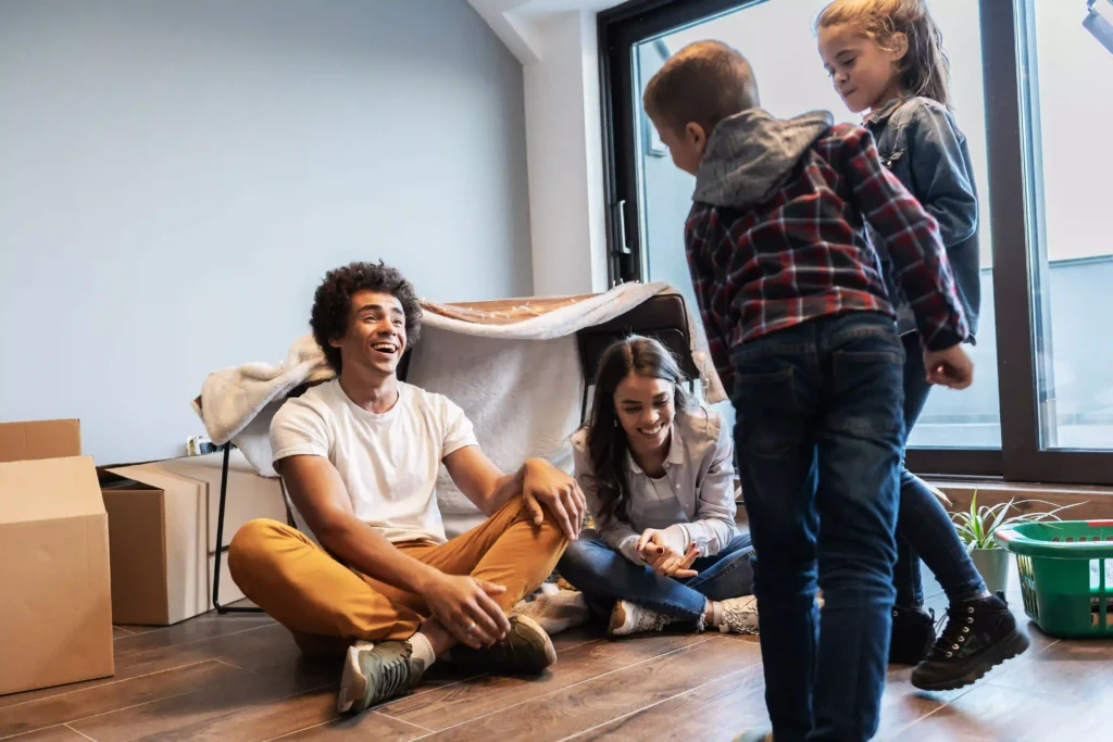 moving house family